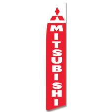 Bandera Publicitaria tipo Vela Mitsubishi Image