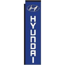 Flag Banner Publicitario Hyundai Image