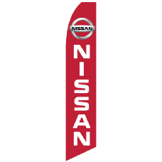 Bandera Publicitaria tipo Vela Nissan Image