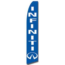 Bandera Publicitaria Infiniti Azul Image