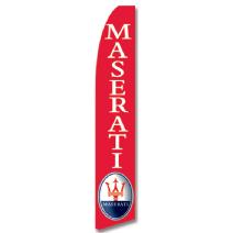 Bandera Publicitaria Maserati Roja Image