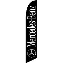 Bandera Publicitaria Mercedes Benz Negra Image
