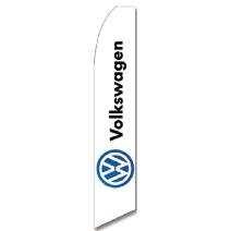 Bandera Publicitaria Volkswagen Blanca Image