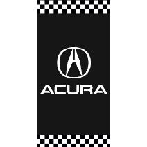 Banner Acura Negro a Cuadros Image
