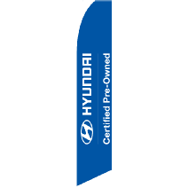 Bandera Publicitaria Marca Hyundai Cerified Image