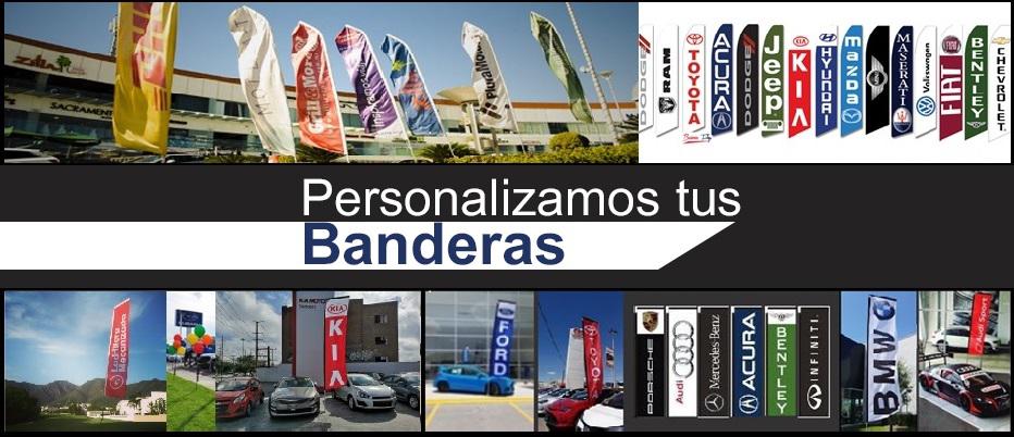 Banderines Publicitarios - Banderines Publicitarios en Tela
